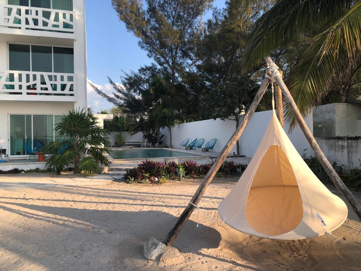 Playa 55 Beach Escape - Adults Only Guesthouse Celestun Luaran gambar