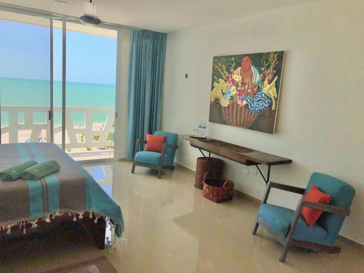 Playa 55 Beach Escape - Adults Only Guesthouse Celestun Luaran gambar